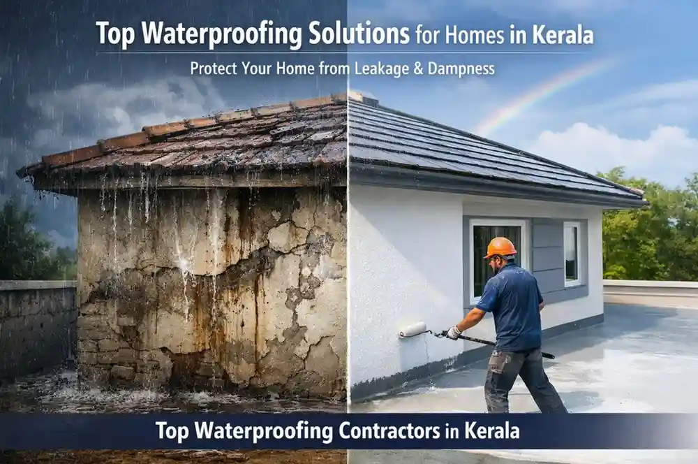 top waterproofing contractors in Kerala