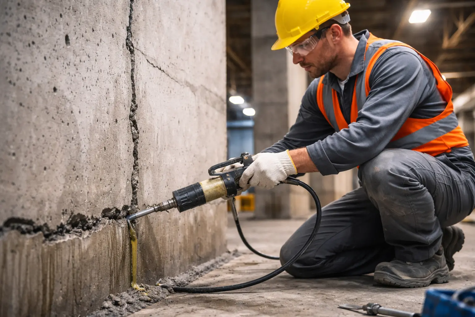 epoxy injection waterproofing
