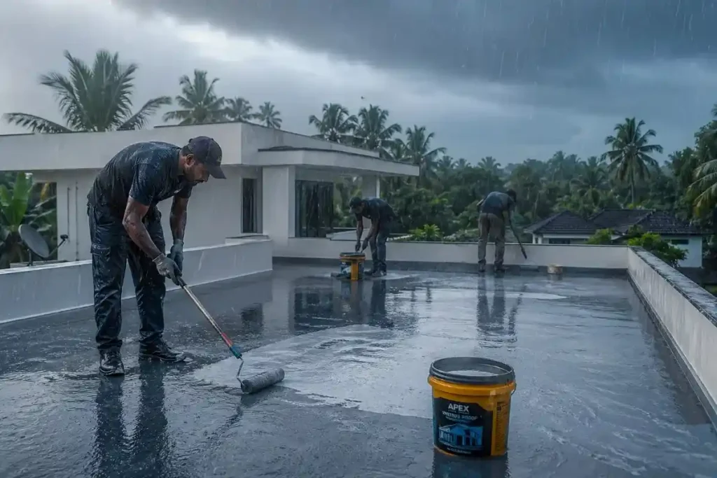 Roof waterproofing Kerala