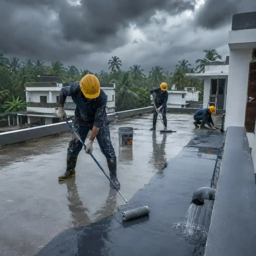 rainy season roof protection